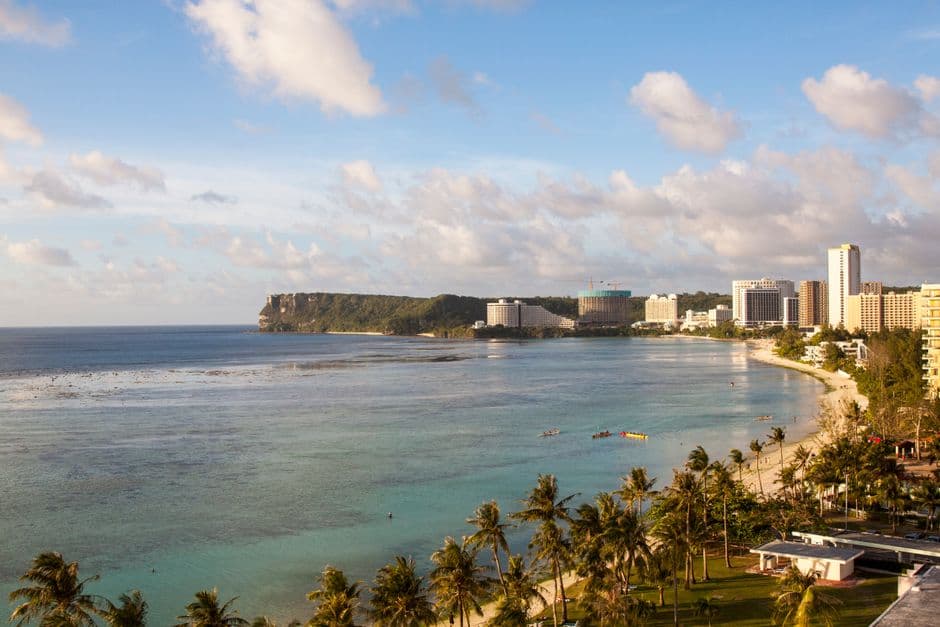 Pack light for Guam's year-round heat and humidity