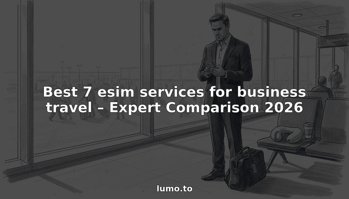 Business traveler using phone at airport lounge