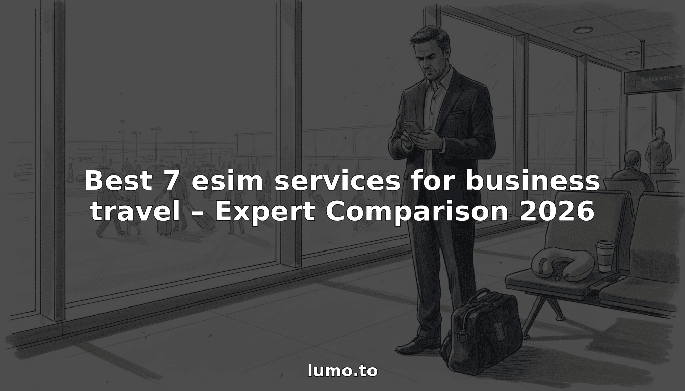 Best 7 esim services for business travel – Expert Comparison 2026