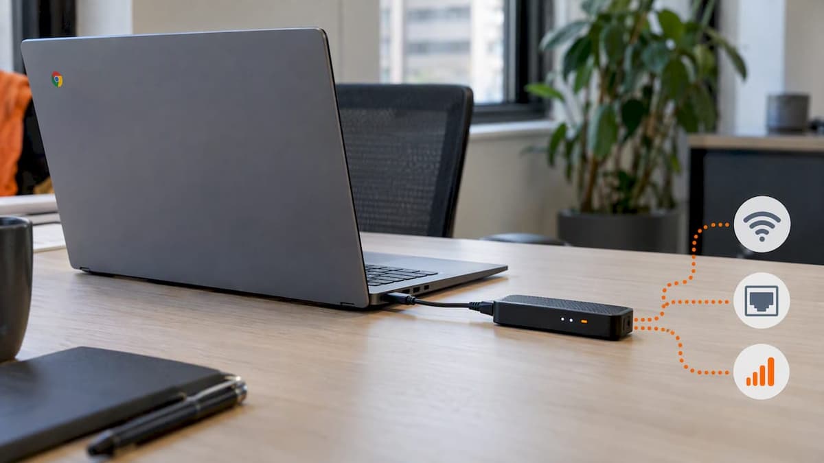 Illustration of Chromebook cellular hardware check