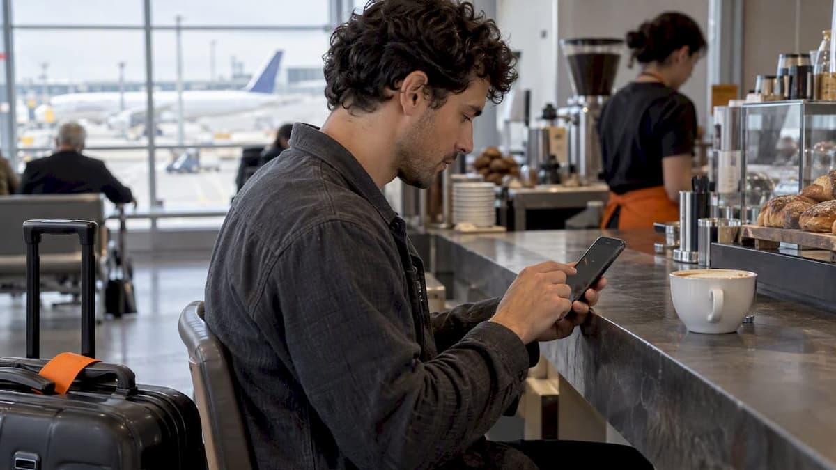 Traveler changes Low Data Mode on iPhone